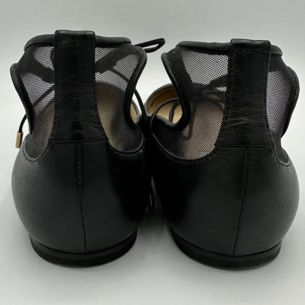 ✨ HP ✨ JIMMY CHOO TYLER BALLET FLAT W/ANKLE TIE (39) - Picture 5 of 13